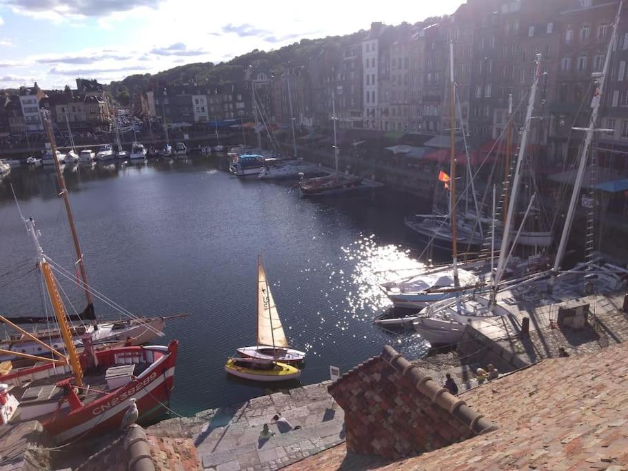 Cote Lavoir A Honfleur, Parking Prive, Ascenseur Exterior photo